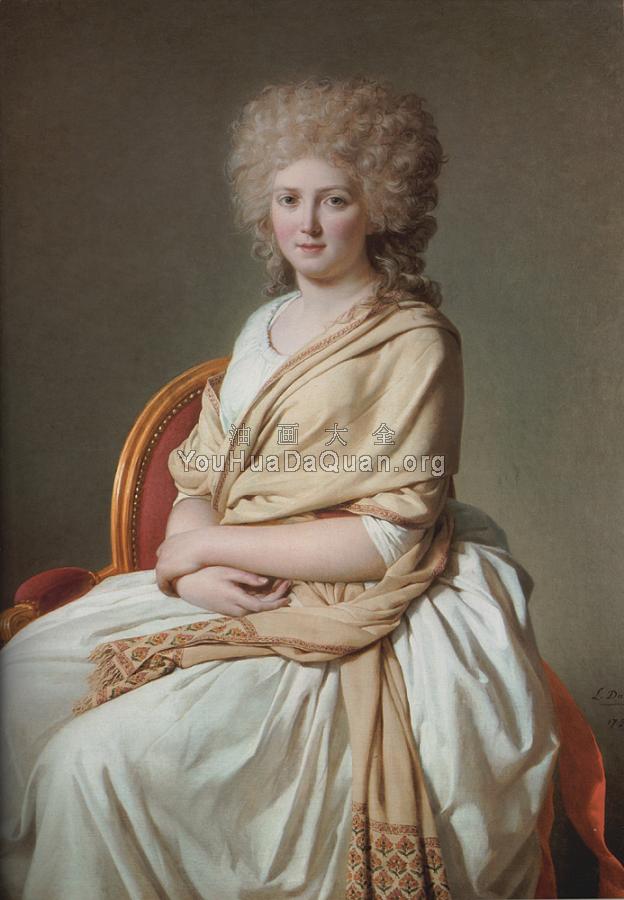 Portrait of Anne-Marie-Louise Thelusson, Comtesse de SorcyPortrait of Anne-Marie-Louise Thelusson, Comtesse de Sorcy - 雅克-路易·大卫
